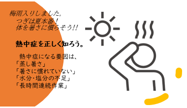熱中症に注意