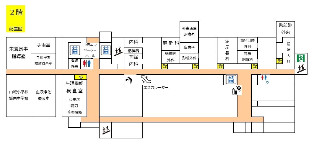 ２階のご案内